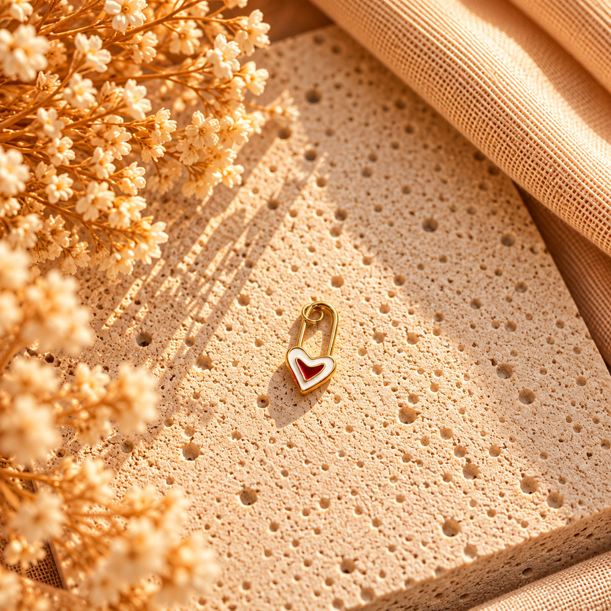 Heart Lock Charm