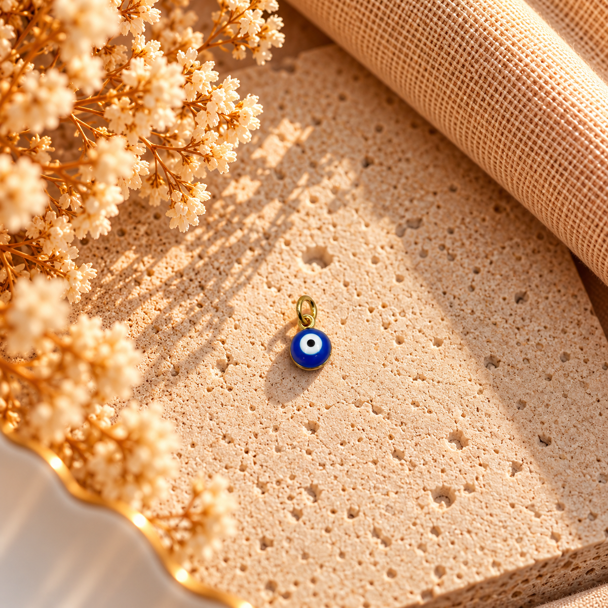 Blue Eye ball Charm
