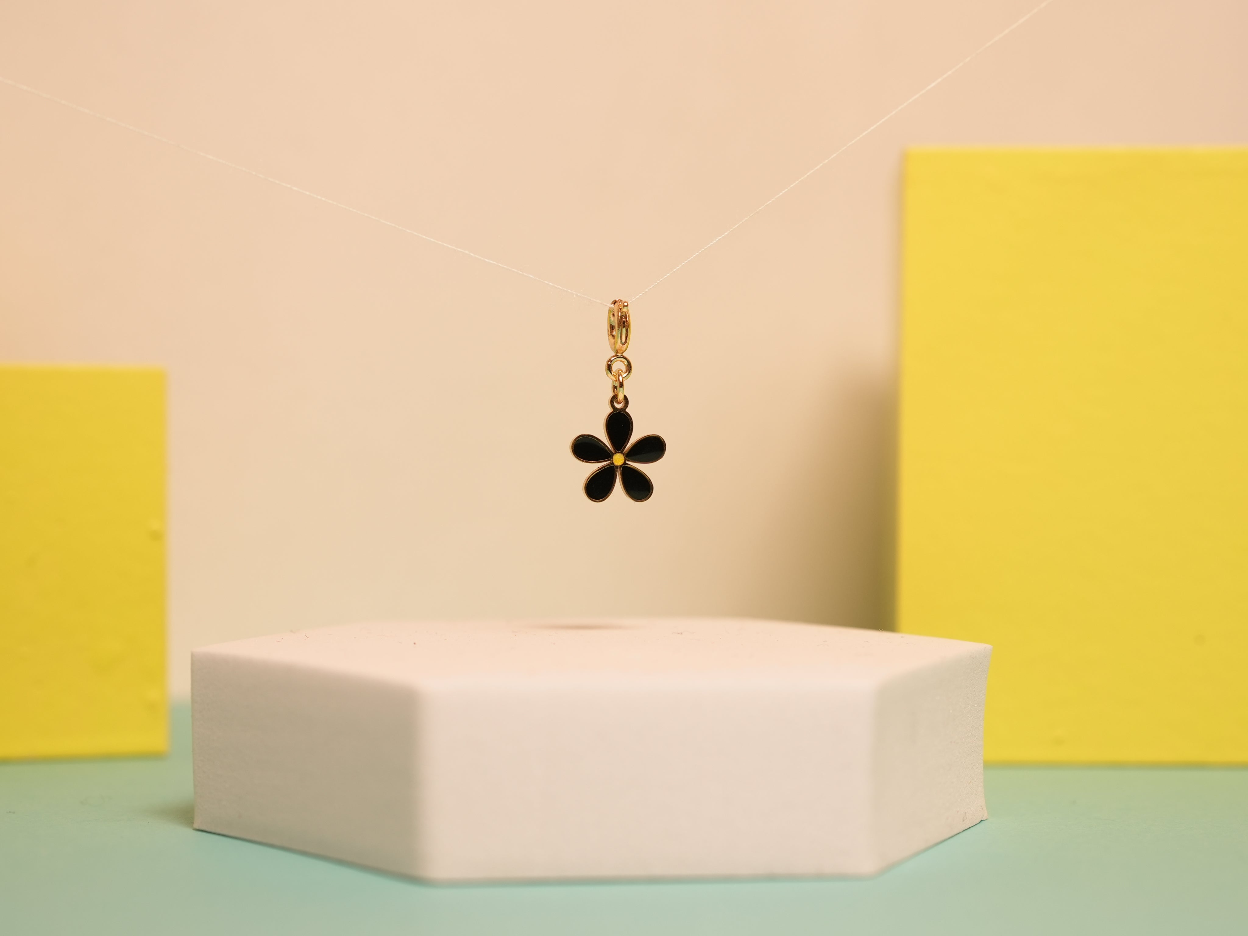 Flower bloom charm
