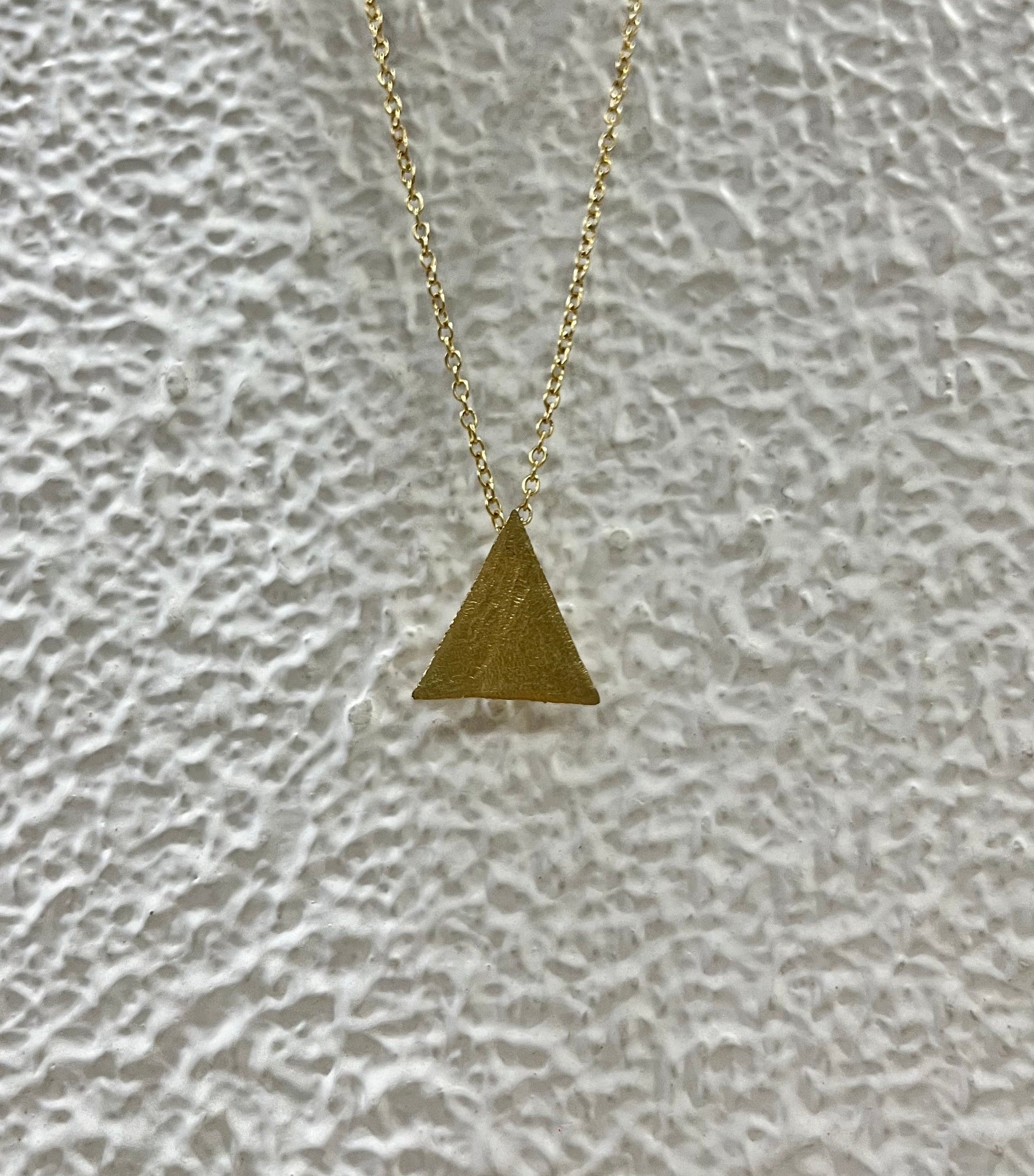 Triangle flat Gold