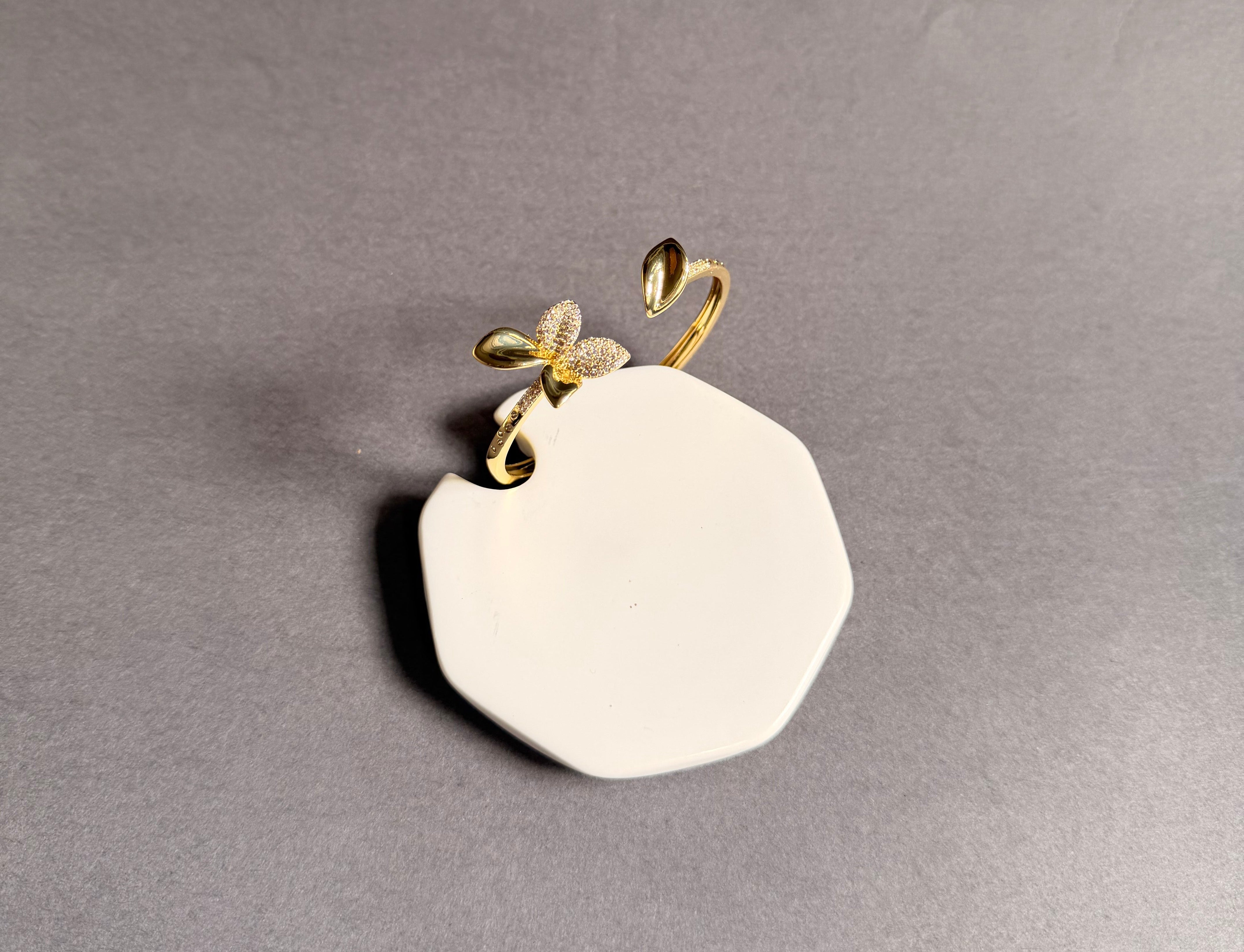 Grace Petal Gold Cuff