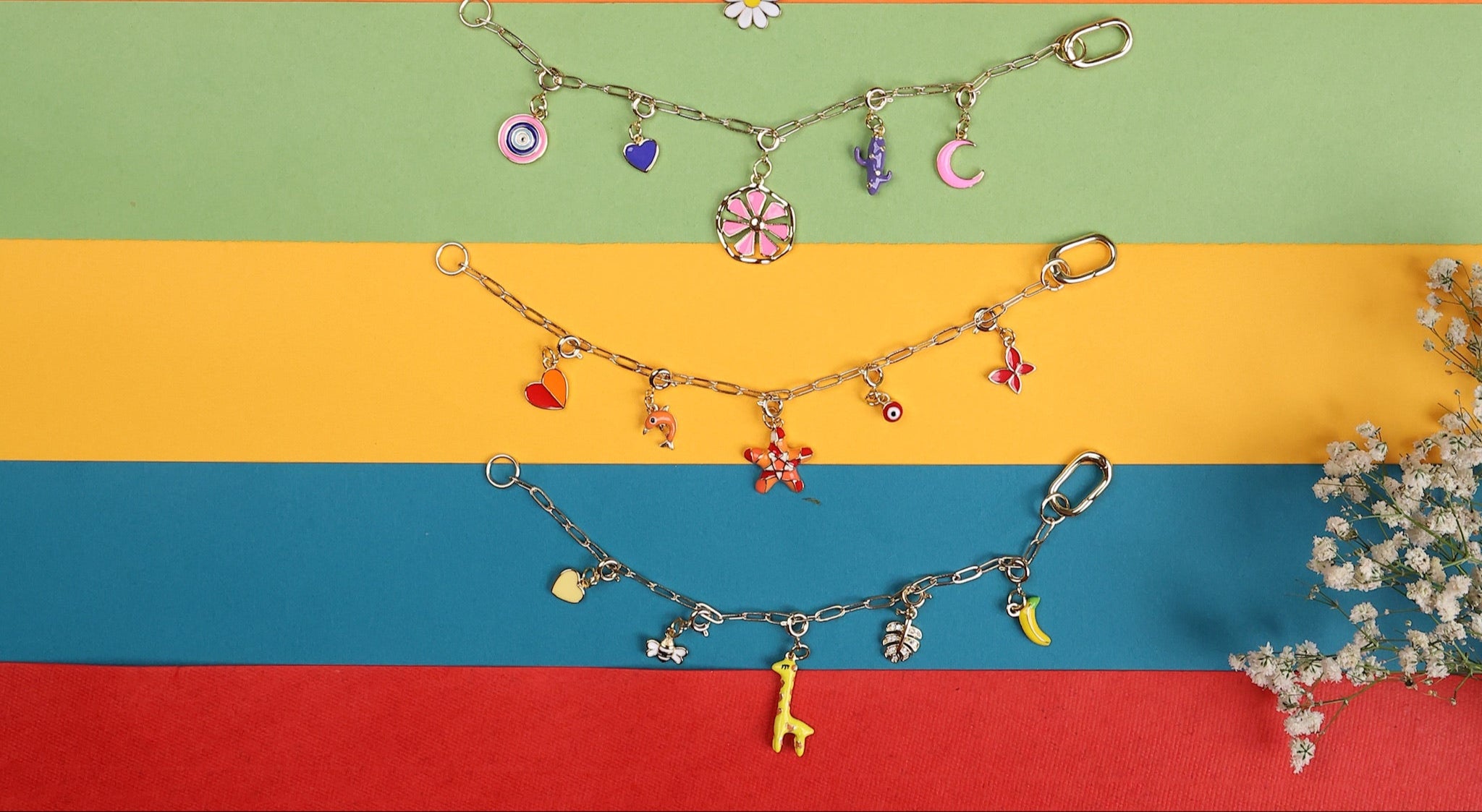 DIY Charm Bracelets