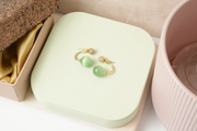 Green Orbit Pop Earrings