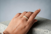 Gold Pave Set Band Ring
