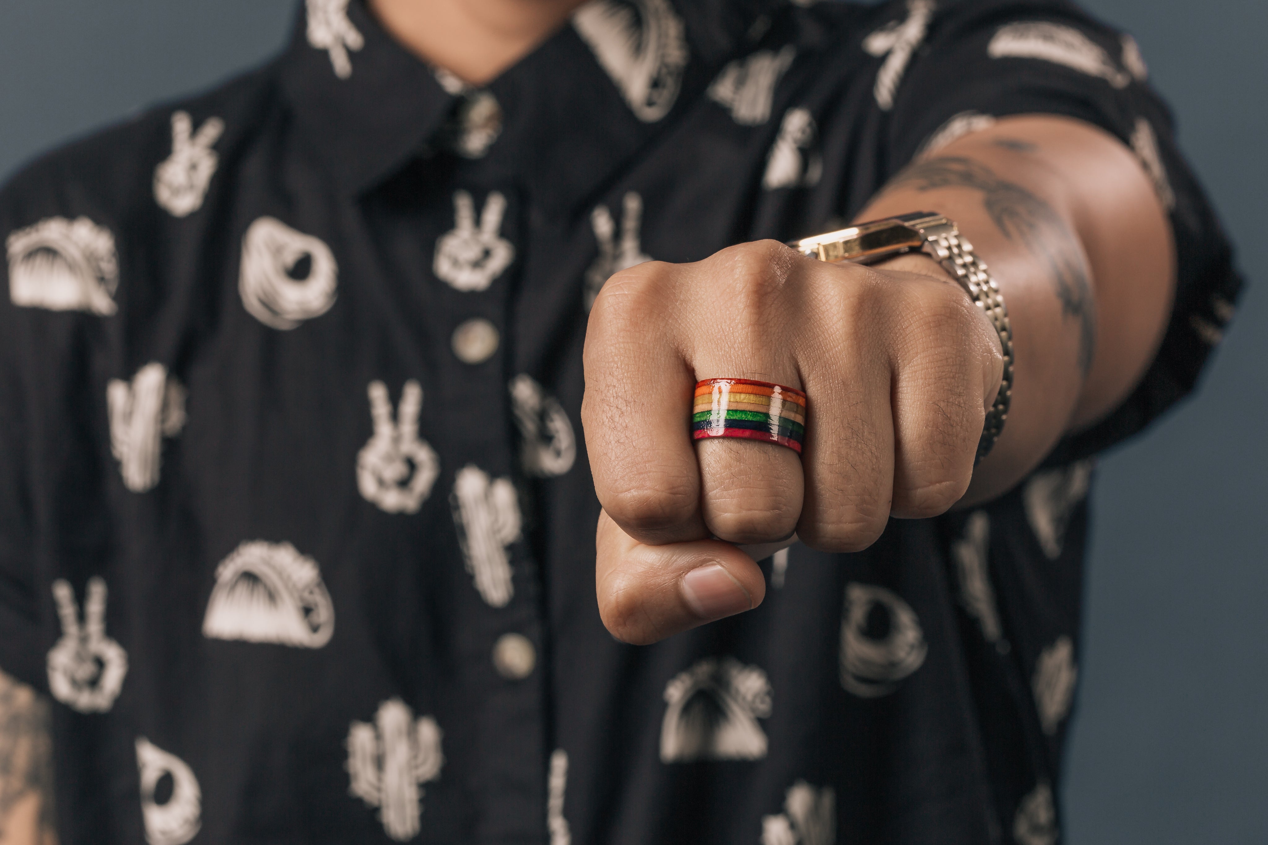 Enamel Rings