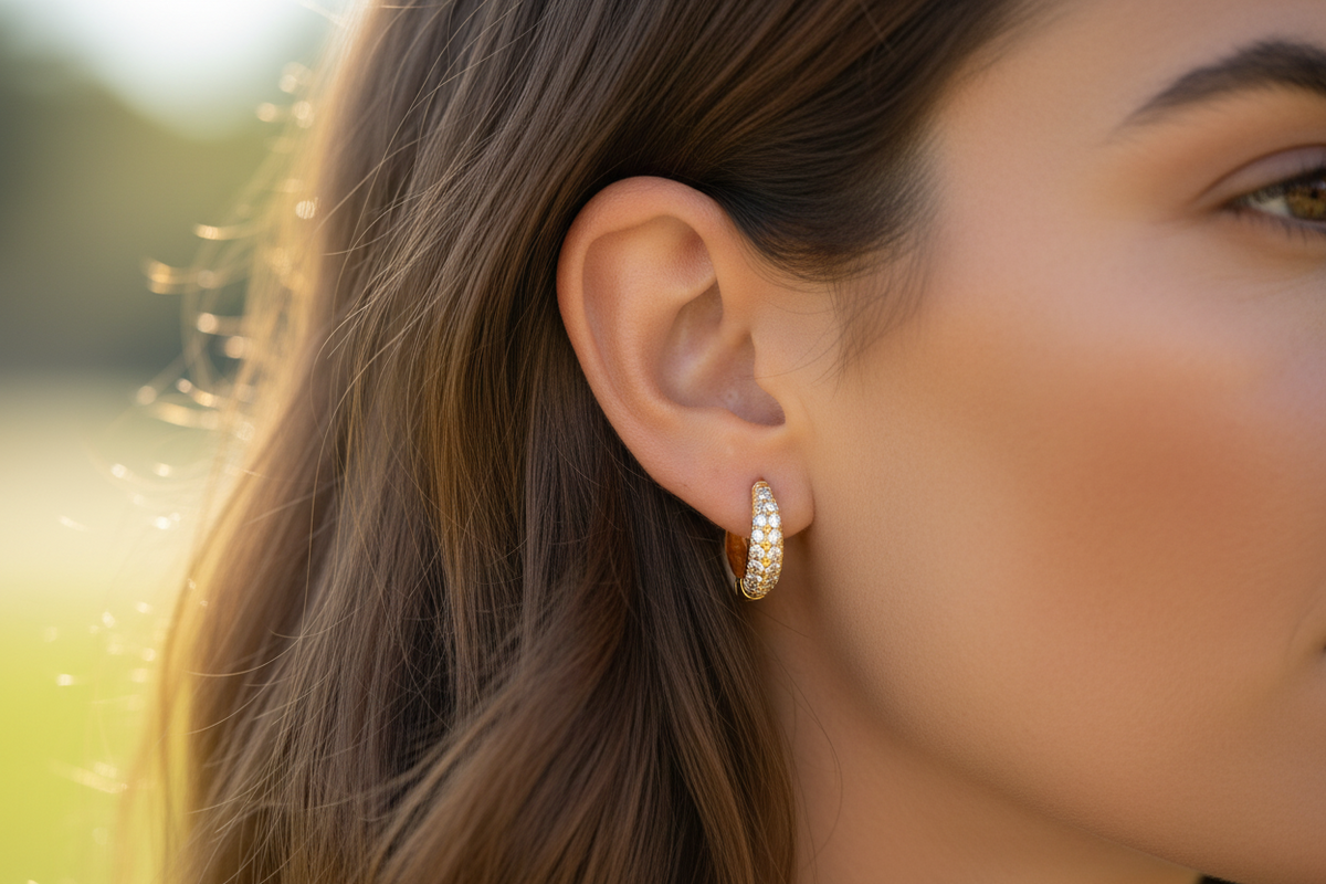 Elegant Minimalist Hoop Earrings for Women